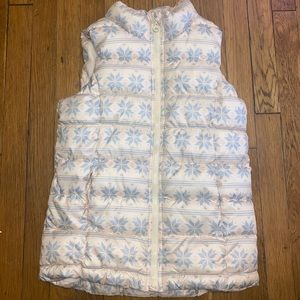 Old Navy Girls Frost Free Puffer Vest- Size 16/XL